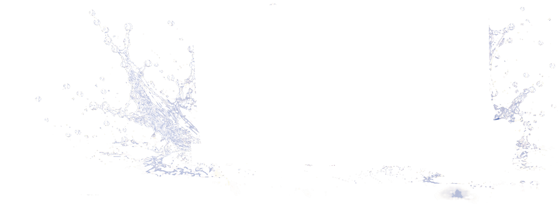 Efecto de splash decorativo